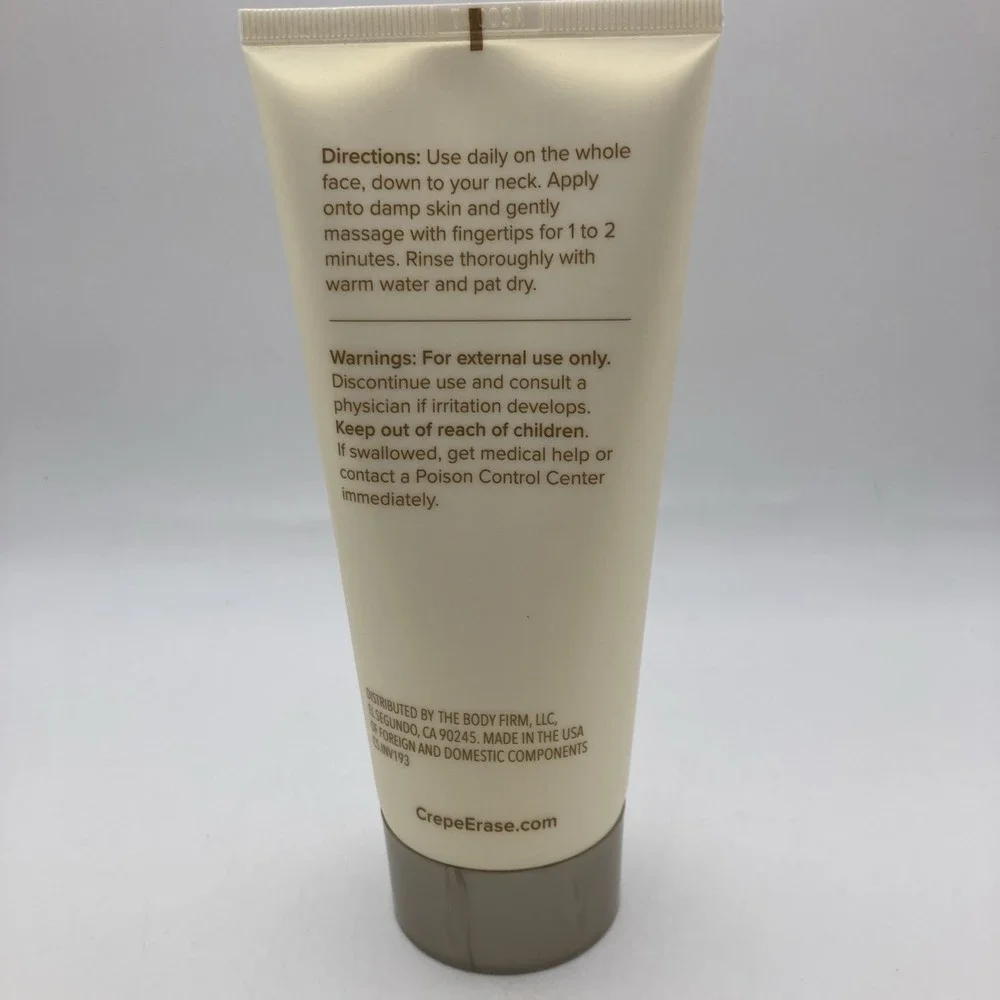 🧖 BODY FIRM Refining Facial Scrub TRUFIRM – Fragrance-Free 6oz | NEW